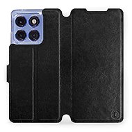 Mobiwear Flip Book for Motorola Edge 60 Pro - Black - Phone Case