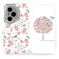 Mobiwear Flip Book for Honor 400 Pro - Tree - Phone Case