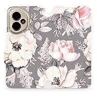 Mobiwear Flip Book for Honor 400 - Flowers - Phone Case
