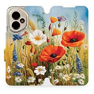 Mobiwear Flip Book for Honor 400 - Summer Meadow - Phone Case