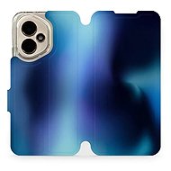 Mobiwear Flip Book for Honor 400 - Blue Shade - Phone Case