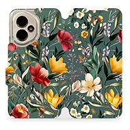 Mobiwear Flip Book for Honor 400 - Green Meadow - Phone Case