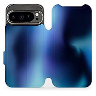 Mobiwear Flip Book for Google Pixel 9 Pro - Blue Shade - Phone Case