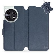 Kožené Mobiwear flip pro OnePlus 11 5G - Modré - L_NBS - Phone Case