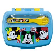 Alum Sandwich box with cutlery - Mickey Mouse Fun-tastic - Lunch Box