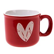 Casa de Engel Espresso mug with heart, red 90 ml - Mug