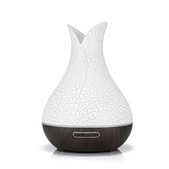 BOT Aroma diffuser B5 DO - white and dark brown wood, 400 ml - Aroma Diffuser 