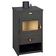 Prity K1 optima black, 8 kW, flue 130 mm - Wood Stove