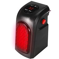 HurtDex Mini electronic radiator for socket 400 W, black - Air Heater