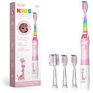 MDS Children's sonic toothbrush with 4 attachments, pink - Electric Toothbrush