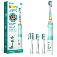 MDS Children's sonic toothbrush with 4 attachments - green - Electric Toothbrush