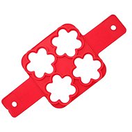 Pronett Silicone pancake mould flowers - Baking Mould