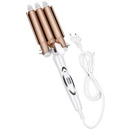 Soulima 22932 Ceramic triple bulb, 45 W white-beige - Hair Curler