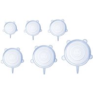 Ruhhy Silicone lids for food 6 pcs - Cap