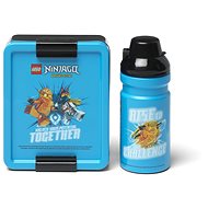 LEGO Ninjago snack set (bottle and box), blue - Lunch Box
