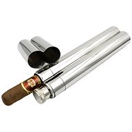 Gaira Flask 60 ml with cigar case 8222 - Hip Flask