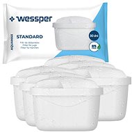 Wessper AquaMax Filter cartridges 6 pcs, replacement for Brita Maxtra filter - Kettle Filter