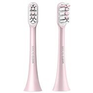 Soocas Náhradní hlavice na zubní kartáček X5 / X3 / X3U / V1, růžové - Toothbrush Replacement Head