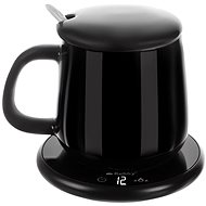 Ruhhy 22125 Electric cup warmer 18 W + cup 400 ml, black - Mug Warmer