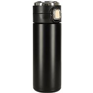 KIK KX4407 Thermo mug with mouthpiece, LCD, 420 ml, black - Thermal Mug