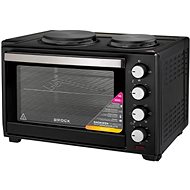 Brock Electric hot air oven 48 l in combination with a two-plate cooker, 3600 W - Mini Oven