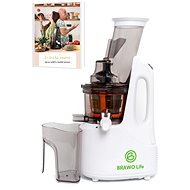 BRAWIUM Life Screw Juicer B-365 white + free book - Juicer