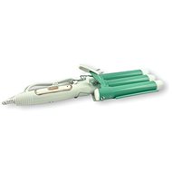 GGV 3732 Ceramic triple bulb, 55 W, white-green - Hair Curler