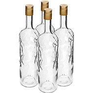 Browin ICE bottle, 1000 ml with cap, 4 pcs - Liquor Bottle