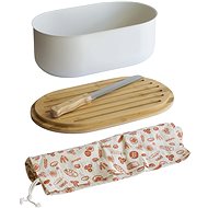 Pebbly NBA150 Breadbox set 4 in 1 white - Breadbox