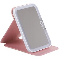 Verk 27178 LED Cosmetic Mirror Backlit Pink - Makeup Mirror