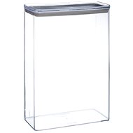 5five Simply Smart Transparent rectangular food container with closed lid, capacity 4.3 l - Storage Jar