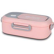 NAVA Greece Stainless steel lunch box "We Care" pink 800 ml - Lunch Box