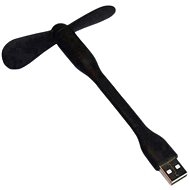 APT Silicone USB fan with propeller black - Fan
