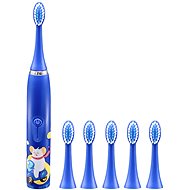 For Kids Kids electric toothbrush with attachments Bear on a motorbike - Electric Toothbrush