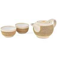 Oriental Ceramic tea set Thai Nguyen sand cracked - Tea Set