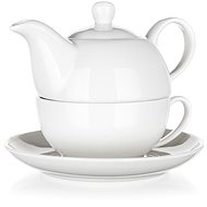 BANQUET Tea set WHITE 400 + 220 ml - Tea Set