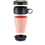 Lékué Foldable Mug To Go | salmon - Drinking Cup