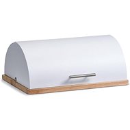 ZELLER White bread bin, 16 × 28 × 39 cm - Breadbox