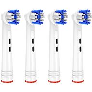 KOMA NK15 Replacement heads compatible with Braun Oral-B Precision Clean brushes, 4 pcs - Toothbrush Replacement Head