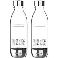 Philips Karbonisierungsflasche ADD919P2, 0,5 l (für ADD5962BK) 2 Stück - Wassersprudler