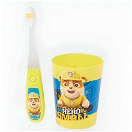For Kids Baby Toothbrush with Timer Yellow - Rubble - Electric Toothbrush