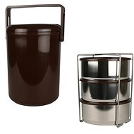 ALB Food carrier Thermo stainless steel - plastic - Snack Box