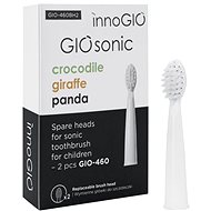 InnoGIO Replacement heads for sonic toothbrush GIOSonic 2pcs - Toothbrush Replacement Head