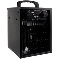 Kaminer 24361 Electric heating fan 3000 W, 514m3/h, IPX4, black - Air Heater