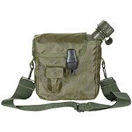 MFH Field bottle US 2 Qt with wrapper green - Drinking Bottle