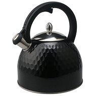 Brock Induction kettle, 2,7 l, La Cuisinette, retro, stainless steel, black matt - Hot Water Kettle