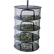Clever Grow Sušicí síť černá se zipem 4 patra - Drying Net