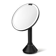 Simplehuman Sensor Touch DUAL LED lighting, 5×, rechargeable, black steel - Makeup Mirror