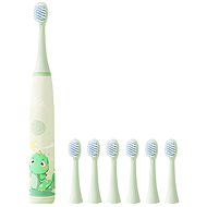 For Kids Children's electric toothbrush with attachments - Dinosaur - Electric Toothbrush
