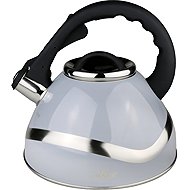 Zilner Steel kettle with silicone handle 3 l, grey - Hot Water Kettle